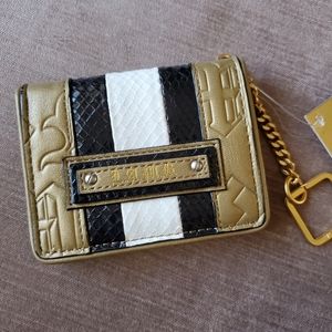 L.A.M.B by Gwen Stefani Gold Wallet